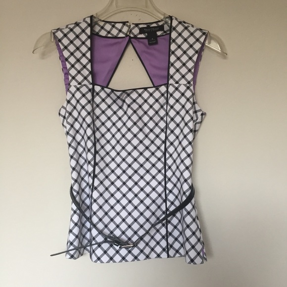 WH | BM Tank Top Belt Abstract - Picture 4 of 8